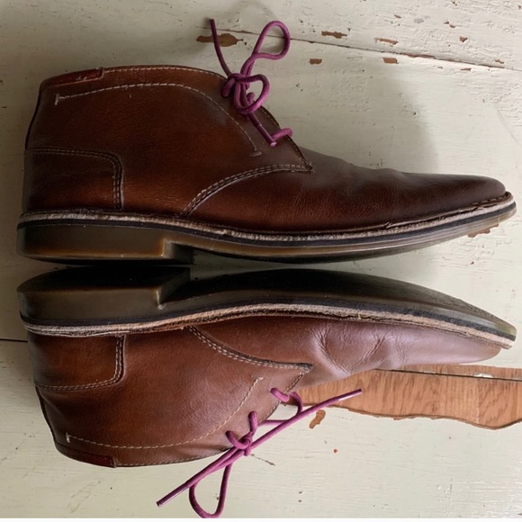 Steve Madden : Ivon leather Chukka Boots - Picture 5 of 13